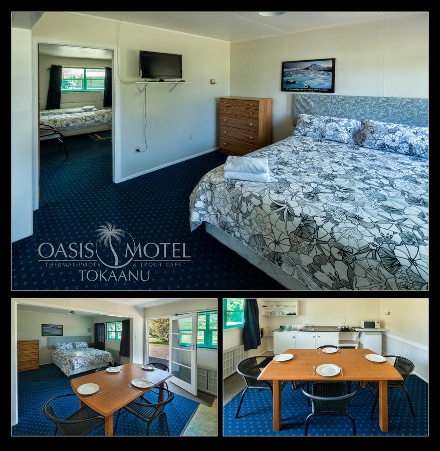 Oasis Motel & Holiday Park Turangi Exteriör bild