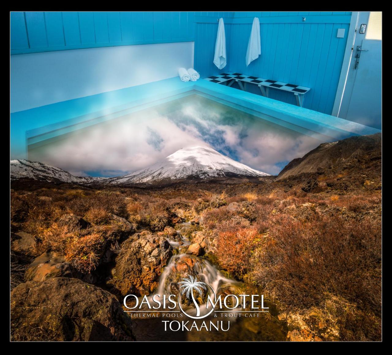 Oasis Motel & Holiday Park Turangi Exteriör bild
